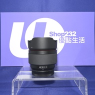 『Trade In優惠』新淨 Samyang 12mm F2 AF For Fujifilm 自動對焦 廣角鏡頭 半幅鏡 等效18mm F2大光圈 X-Mount XH2 XT5 XT50 XT30I