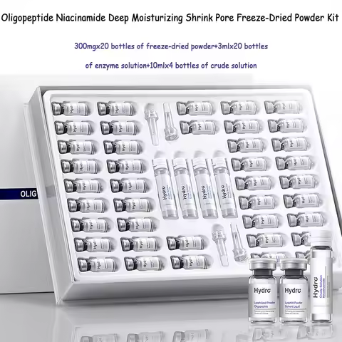Sheep placenta freeze-dried powder set Anti-Aging Shrink Pores Firming Skin Deep Moisturizing Freeze