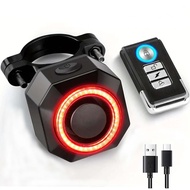 Bike Tail Light with Smart Brake Sensor,Smart Bike Brake Light, Long Battery Life Rechargeable Bike 
