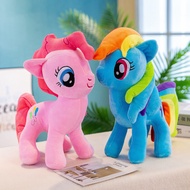 【ตุ๊กตาม้าโพนี่ 】ม้าโพนี่ my little pony ขนาด 30 ซม. ของเล่นเด็ก ตุ๊กตาของเล่นม้า  โพนี่ ตุ๊กตา ตุ๊กตาเรนโบว์ โพนี่