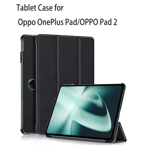 Tablet Case for Oppo OnePlus Pad/OPPO Pad 2 Protective Cover Smart Wake up function(PU Leather Mater