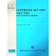 COPYRIGHT ACT 1987 [ACT 332] -REGULATIONS & ORDERS  [2024 EDITION]