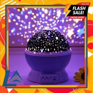 Star Moon Round Projector Night Lamp - Star Moon Night Lamp (LA FAVORITE).