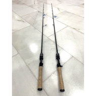single hand EUPRO LUNASTICK CLASSIC bc/spinning one piece luna stick