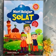COMBO SET IQRA HITAM UNTUK 2 TWIN LELAKI SET MARI BELAJAR SOLAT DAN IQRA HITAM