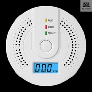 Digital Carbon Monoxide Detector with LED Indicator Battery Powered CO Gas Monitor Alarm Detector Po