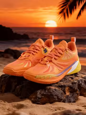 RIGORER AR3‘Sunset’Basketball Sneakers Austin Reaves Men's Professional Basketball Shoes for Women &