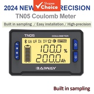 TN05 High Precision Battery Tester Built-in Sampling Coulomb Meter 8-80V 50A Capacity Indicator Volt