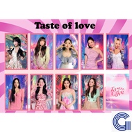 【TWICE】- The 10th Mini Album 「Taste of Love」PHOTOCARD