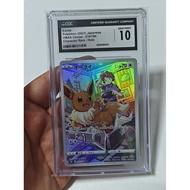 【Ready Stock】pokemon pokémon card real Ptcg Pokémon ptcg Grading Card, CGC Grading 10 Points Japanes