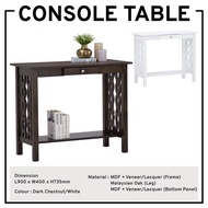 Solid Wood Console Table Wooden Living Hall Table