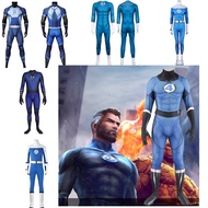 Marvel Cosplay Fantastic Four Role Playing Jumpsuit Halloween New Movie Costume