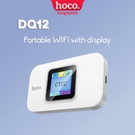 HOCO DQ12 Portable WIFI with Display 2100mAh Battery 8-10 Hours Use LTE 150Mbps Speed ABS Material