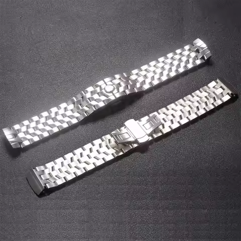 22mm High Quality Stainless steel Watchband Folding Buckle Watch Strap For Franck Muller Series Men 