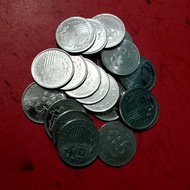 Koin asing borongan murah 20 pcs coin Malaysia 5 sen mancanegara TP9st