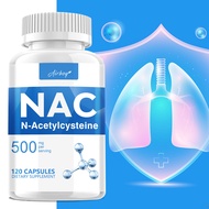Airboy NAC - N-Acetylcysteine  500mg Supports Respiratory Health and Immune Function; Promotes Liver