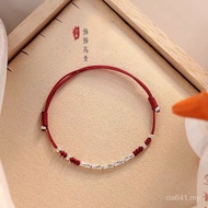 Anklet Transfer Men's Red String Shore Bamboo 999 Silver Girls Bracelet Authentic Sterling Silver Br