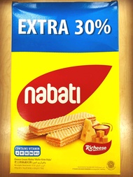 💥PEMBORONG💥 NABATI WAFER EXTRA 30% RICHEESE 20.8G X 20 PACKS (410G)