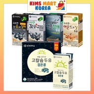 Yonsei Korea Univ. Soy Milk Almond &amp; Pine Nut, Black Bean &amp; Black Sesame, High Calcium, Walnut &amp; Almond Korean Soy Milk 16pcs
