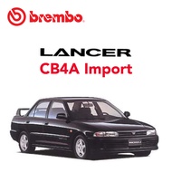 BREMBO Rear Brake Discs (2pcs) - Mitsubishi Lancer CB4A import