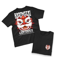 Barongsai T-shirt Tshirt distro cotton combed 30s unisex clothing CHINESE CULTURE CHINESE NEWYEAR SP