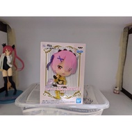 ORI Figure Ram Chibi Kiyun Chara Re Zero Banpresto Bandai Isekai Rem