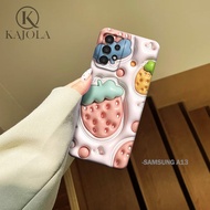 Case Hp Samsung A13 - Casing Hp Samsung A13- KAJOLA - Fashion Case - Kesing Samsung A13 - Silicon Hp - Kondom Hp - Pelindung Hp - Softcase - Hardcase - Case Handpone - Cover Hp - CASEMURAH - HONTINGA