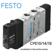 FESTO solenoid valve  CPE14/18-M1BH-3GL/O-5L/J-5/3G/ES-1/8-1-QS-6