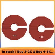 2PCS Gym Micro-Type Plates Dumbbell Fractional Weight Plate Rubber Fractional Weight Plates Plates A