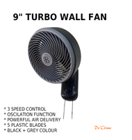 FOCUS 9" TURBO WALL FAN