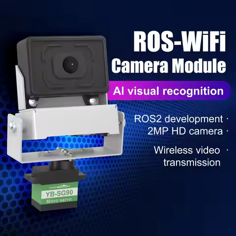 ROS WiFi Camera Module Image Transmission Module With ESP32 And 2MP Camera Support ROS2 Robot MicroR
