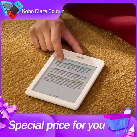 Kobo Clara Colour Ebook Reader 6" 150PPI Colour E-ink Screen IPX8 Waterproof ComfortLight PRO Low Bl