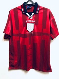 Umbro England football jersey 英格蘭 足球 球衣 波衫