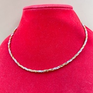 16-Inch Choker Necklace 2 Kings With Destination 5 Mm Thick