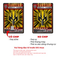 Skin Rider ATM Card - Final Vent Ryuga ATM | Kamen Rider Style ATM Card Sticker