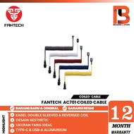 FANTECH AC701 AC-701 TYPE-C COILED CABLE Gaming Keyboard ORIGINAL