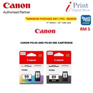 CANON PG 89 / CL 99  INK CARTRIDGE FOR  E560 PRINTER  [100% ORIGINAL]