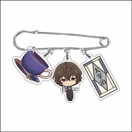 Anime BSD Bungo Stray Dogs Brooch Pin Coffee Cake Series Characters Dazai Osamu Pendant Collection C