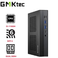 GMKtec 12th BT5 Core I9-11900H MINI PC Windows 11 DDR4 3200Mhz M.2 2280 NVME SSD * 2 M4 * 6 2 WiFi 6