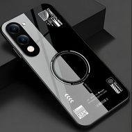 Vivo Y04 Case - Vivo Y04 Softcase - Latest Casing - Vivo Y04 glass softcase - GC 462