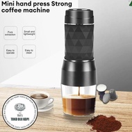 Hand Press Mini Espresso Coffee Maker 3 in 1 20 Bar 120ml HS-8439 pa