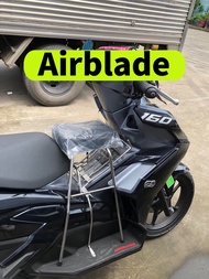 [ BAO 1 ĐỔI 1 ] Ghế đôn ga inox yên nệm đen cao cấp XE LEAD  SCR  ACRUZO VISION  MIO CLICKGRANDEJANU