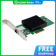 Next U | Eznet Ubiquitous Remodin Pcie X4 Single Copper Rj45 Marvell 10g Server Lan Card 587Cp-10G-M