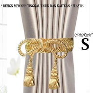 VFTD Luxury Curtain Hooks Luxury Tassel Curtain Buckle Ties