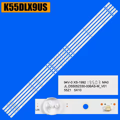 LED Backlight strip for SW-LED55UA402 IP-LE410885 KALED55JU8100VA U55D7300E MS-L3184 V2 HTV-LED55UHD