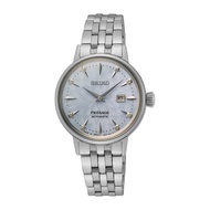 [Watchspree] Seiko Womens Presage (Japan Made) Automatic Cocktail Time Stainless Steel Band Watch SRE007J1