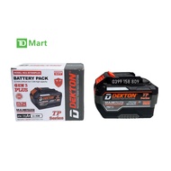Pin 21V 7.5Ah Dekton M21-B7500PLUS - Dòng Xả 90A - Vỏ Chống Cháy - Chân Pin Phổ Thông