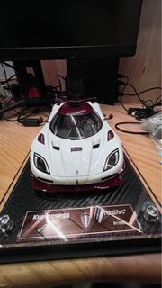 Frontiart Koenigsegg Agera Rs White Red carbon