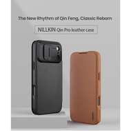 Nillkin QIN leather case for iPhone 17 Pro Max/ 17 Pro / iPhone 15 Pro Max /17 Air/ 17