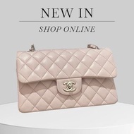 Chanel Lambskin CF23 SHW 粉紅色